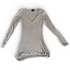 Women's tan Sweater Size XS   Blue by Saks Fifth Avenue